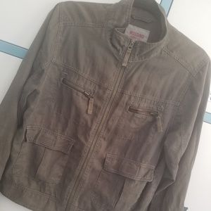 Lightweight olive jacket